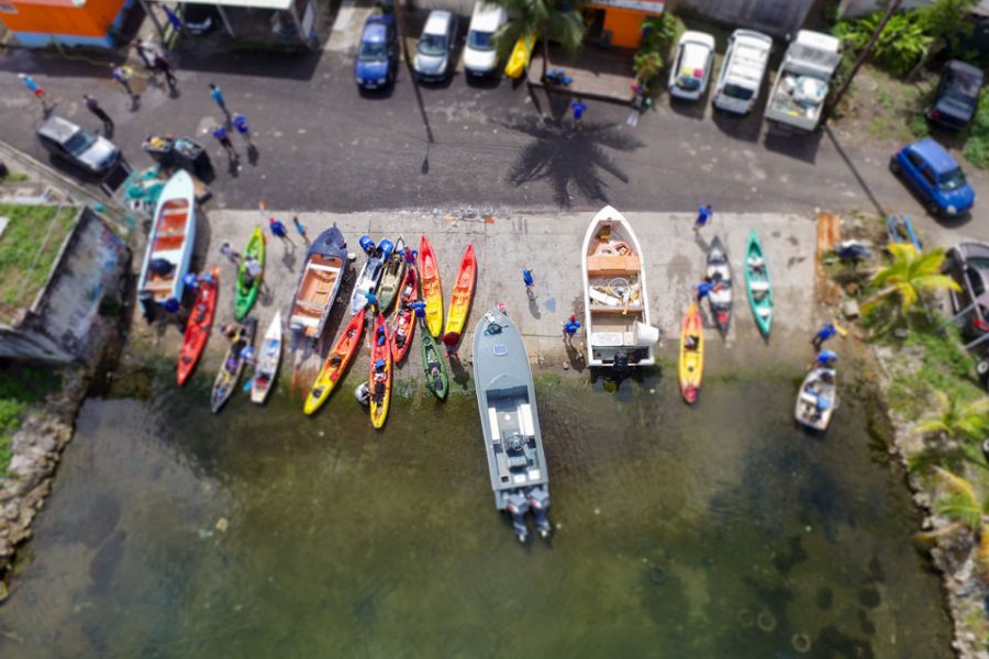 Premier Challenge Guadeloupe Pêche Passion 2016 – Mangrove de Vieux Bourg en Kayak