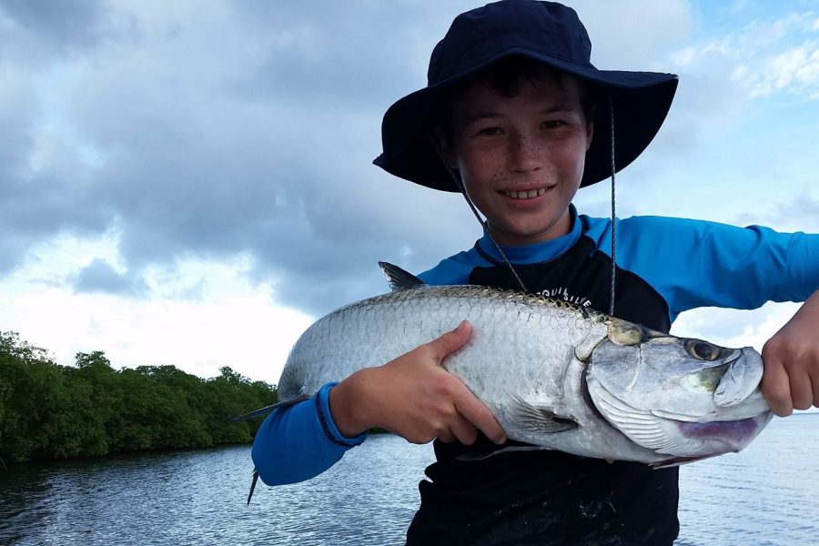 Mission tarpons sous la pluie!!!