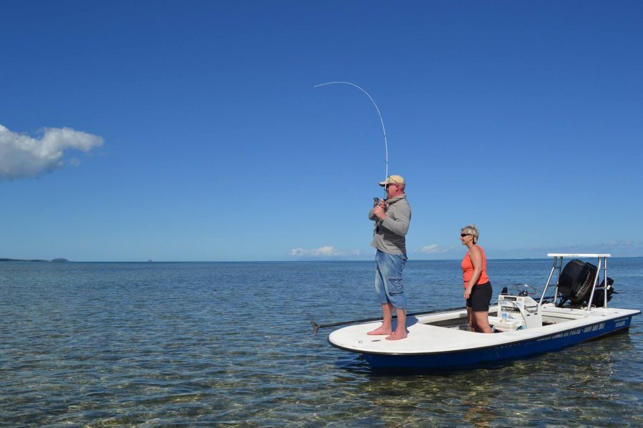 Résumé de pêche avec un couple du Chnord