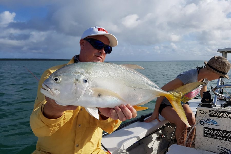 Pêche du Snook dans la mangrove