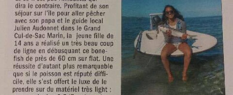 Parution dans le magazine « Pêche en mer » de mars 2017