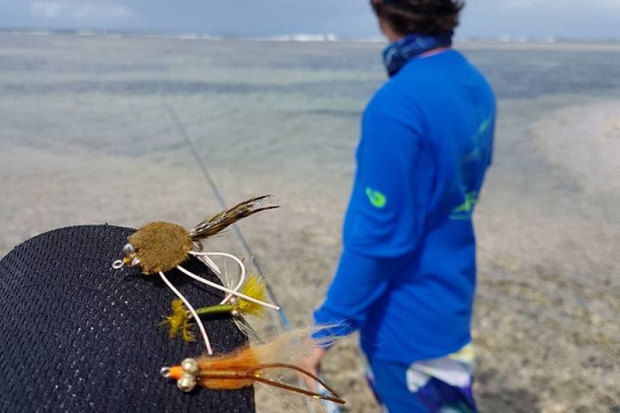 Bonefish à la mouche en Guadeloupe / Fly fishing in Guadeloupe