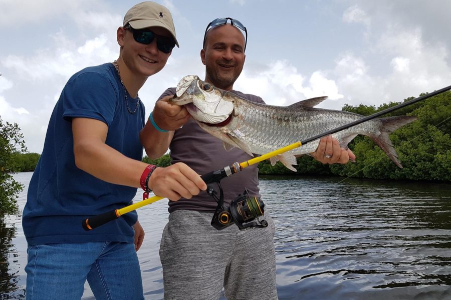 Pêche du Tarpon en Guadeloupe