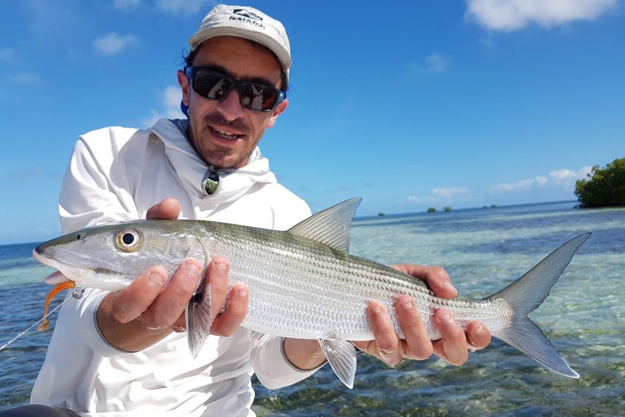 Partie de pêche entre Guides