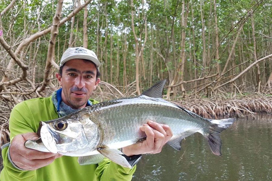 Partie de pêche entre Guides