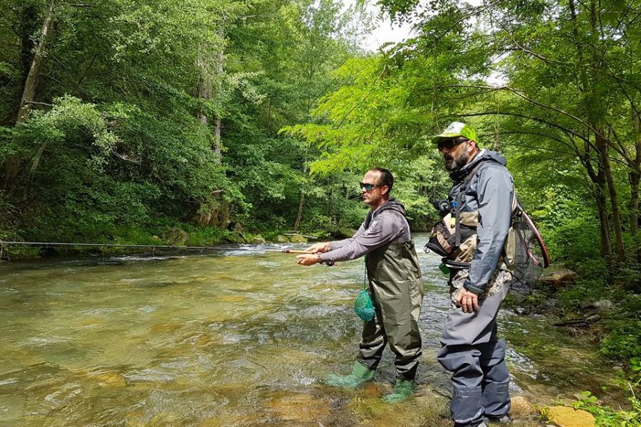 Pêche avec Pyrénées Pêche