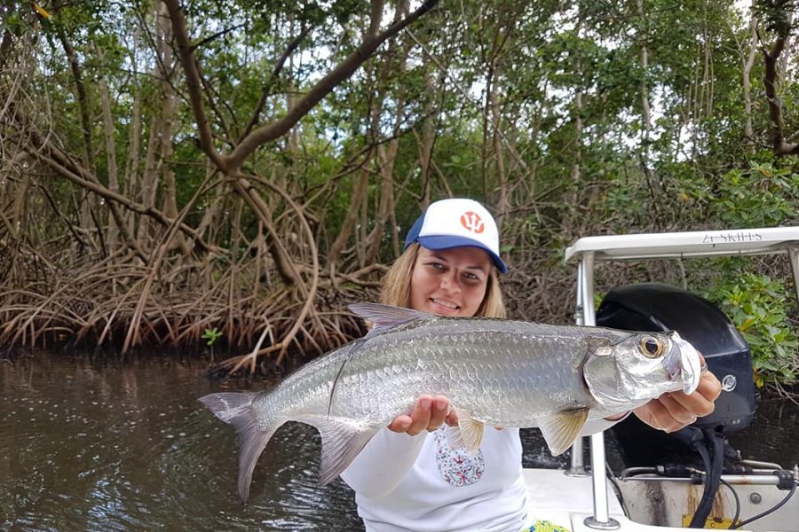 Le ferrage des Baby Tarpons se fait avec le cœur