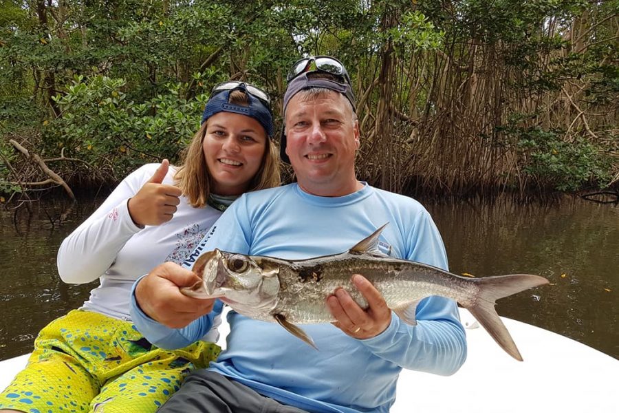 Le ferrage des Baby Tarpons se fait avec le cœur