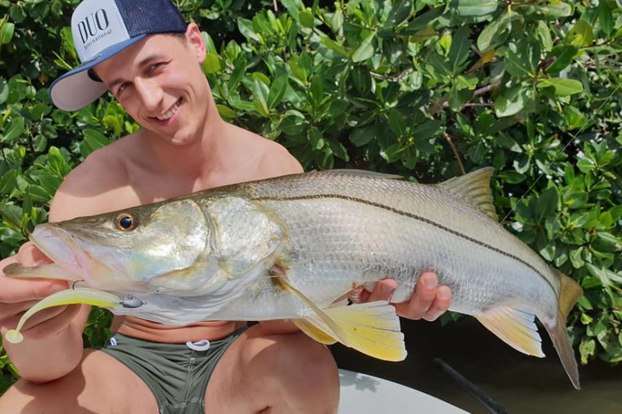Deux italiens à la pêche en Guadeloupe