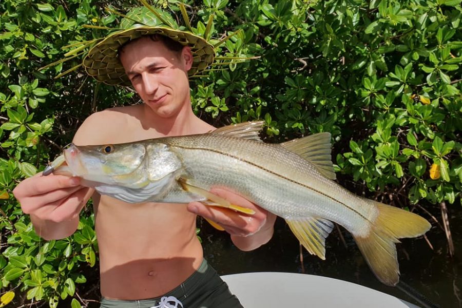 Deux italiens à la pêche en Guadeloupe
