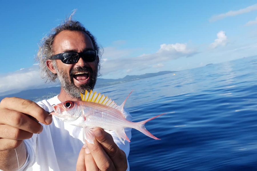 Super Guidage derrière la barrière de corail en SKIFF