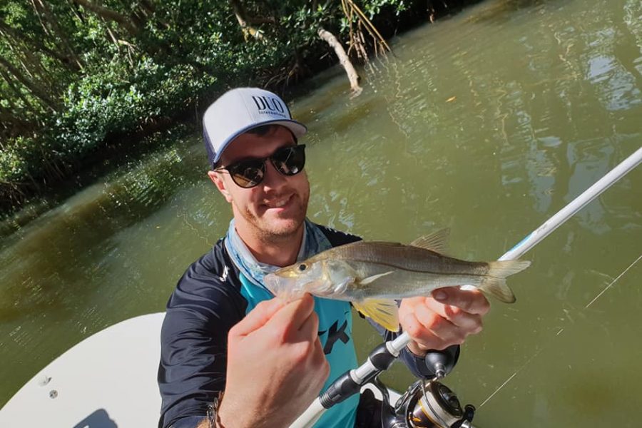Deux italiens à la pêche en Guadeloupe