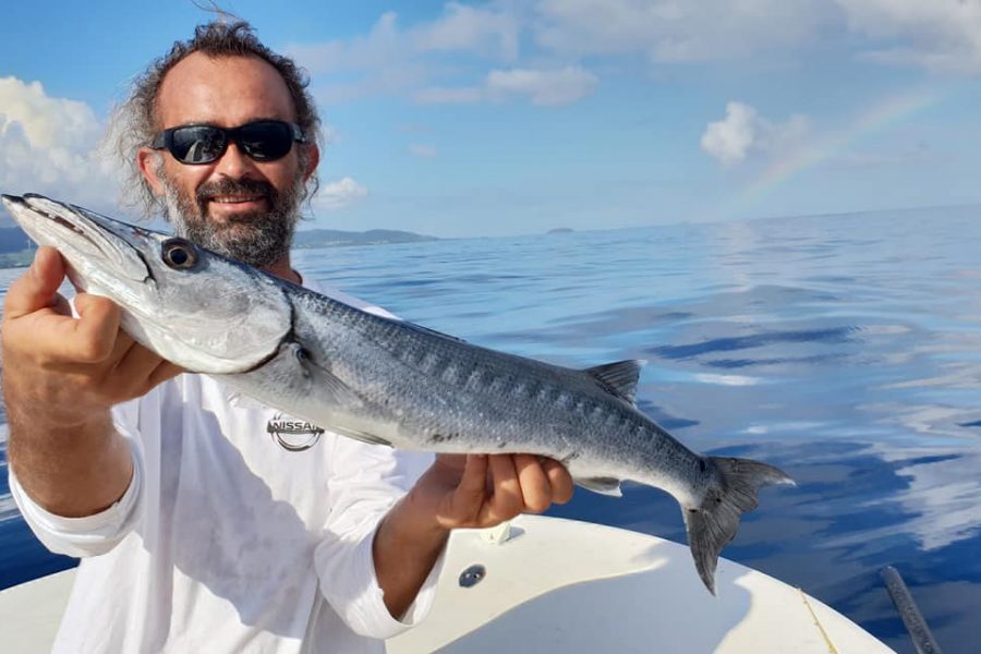 Super Guidage derrière la barrière de corail en SKIFF