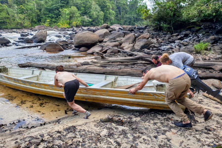 Pêche de l’aimara en Guyane avec Fishare