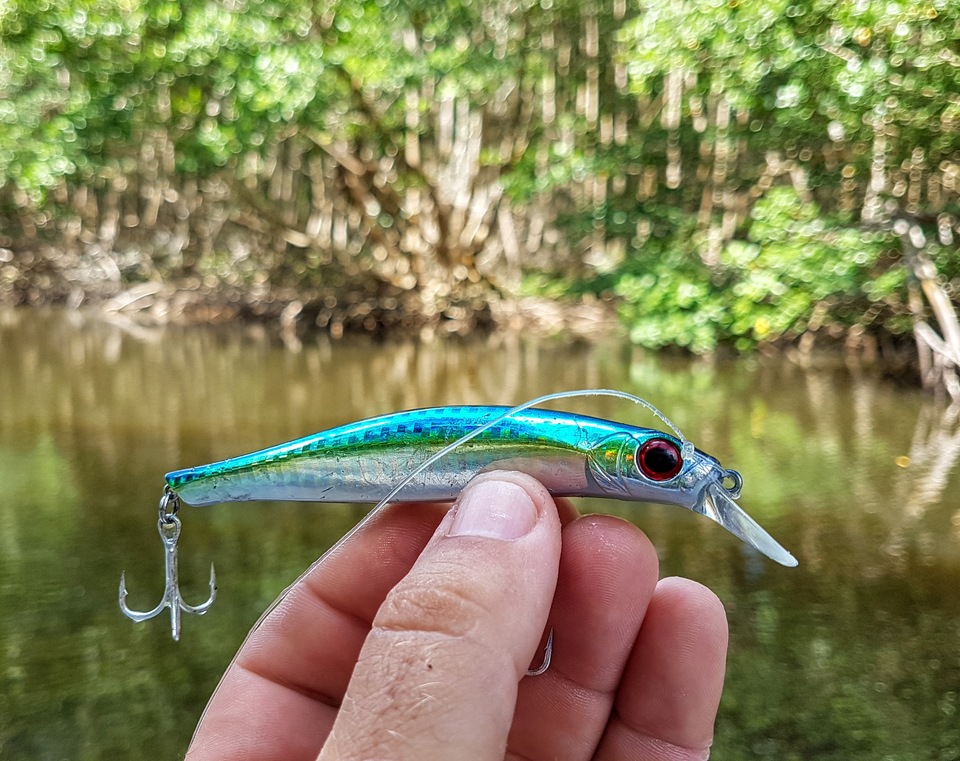 Les leurres permettent une pêche très ludique.