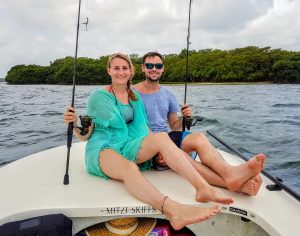 Fishing couple