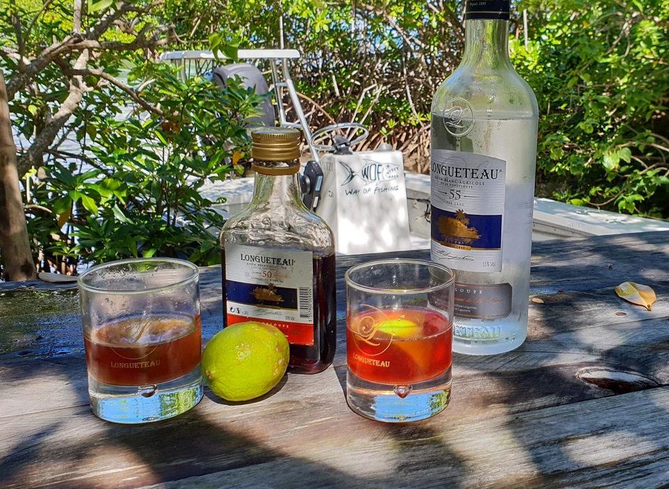 Enjoy a local rum