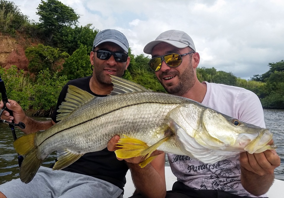 pêche du snook en guadeloupe