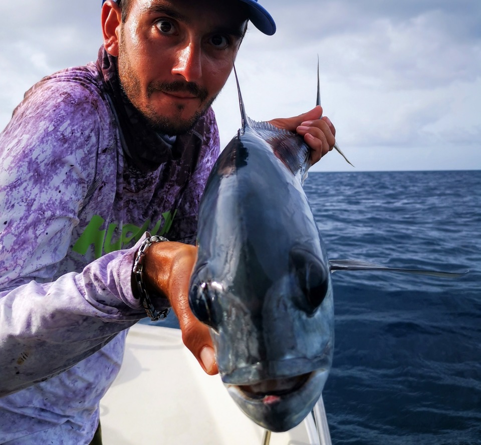 Une superbe carangue gros yeux.