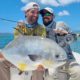 On pêche un permit à la mouche en Guadeloupe !
